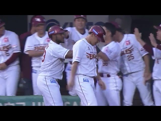 【2回裏】イーグルス・フランコ ライトへの犠牲フライで先制点をあげる!!  2024年7月2日 東北楽天ゴールデンイーグルス 対 オリックス・バファローズ