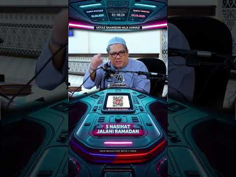 (SHORT) 5 Nasihat Jalani Ramadan - Ustaz Shamsuri Ahmad