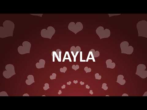 HAPPY BIRTHDAY NAYLA