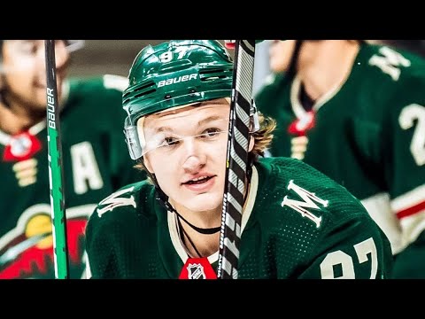 Кирилл Капризов забивает гол в большинстве в ворота Edmonton Oilers. 02/12/22