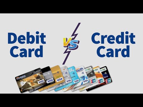 Debit Card VS Credit Card | Debit Card vs Credit Card in Urdu | Debit Card | Credit Card