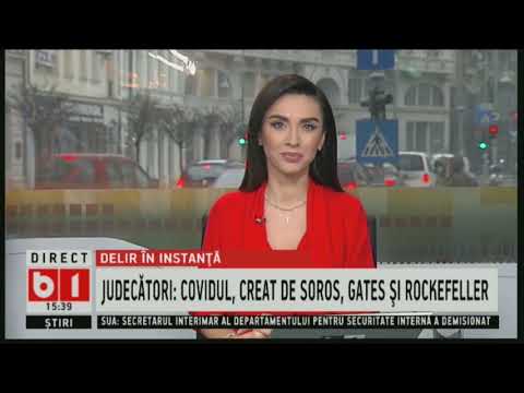 JUDECATORI: COVIDUL CREAT DE SOROS, GATES SI ROCKEFELLER_Stiri b1_12 ianuarie 2021