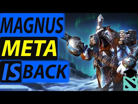 MAGNUS GAMEPLAY BUT AFTER TI 12 VERSION (MIX OF CATCH AND RIGHTCLICK BUILD)