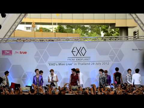 120728 EXO M & K Mini Live in Thailand