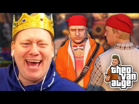 THEO & NORBERT WITH THE REDS! 😂 KNOSSI GTA RP - THEO VAN ALGE! 🔥 Part 44