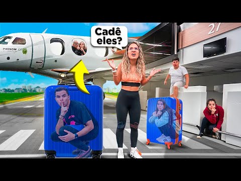 PIQUE ESCONDE NO AEROPORTO ABANDONADO ÀS 3 AM! - QUEM É MELHOR!?