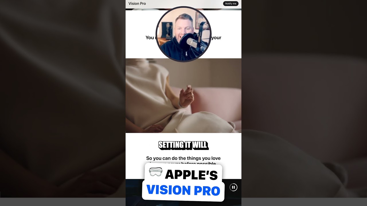 @Apple  introduces Vision Pro: the first spatial computing device