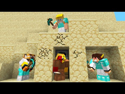 3 CAÇADORES vs 1 SPEEDRUNNER com membros da CREATIVE SQUAD