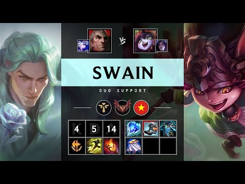 Swain Support vs Lulu - VN Grandmaster Patch 25.14