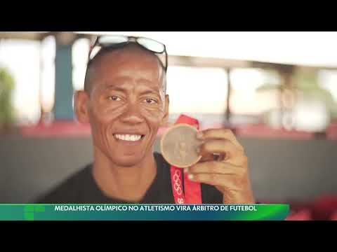 Medalhista olímpico no atletismo, Sandro Viana vira árbitro de futebol