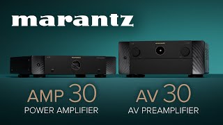 Video thumbnail for Just Released: Marantz AV 30 & AMP 30 Explained | Modular Reference Home Theater by Audio Advice