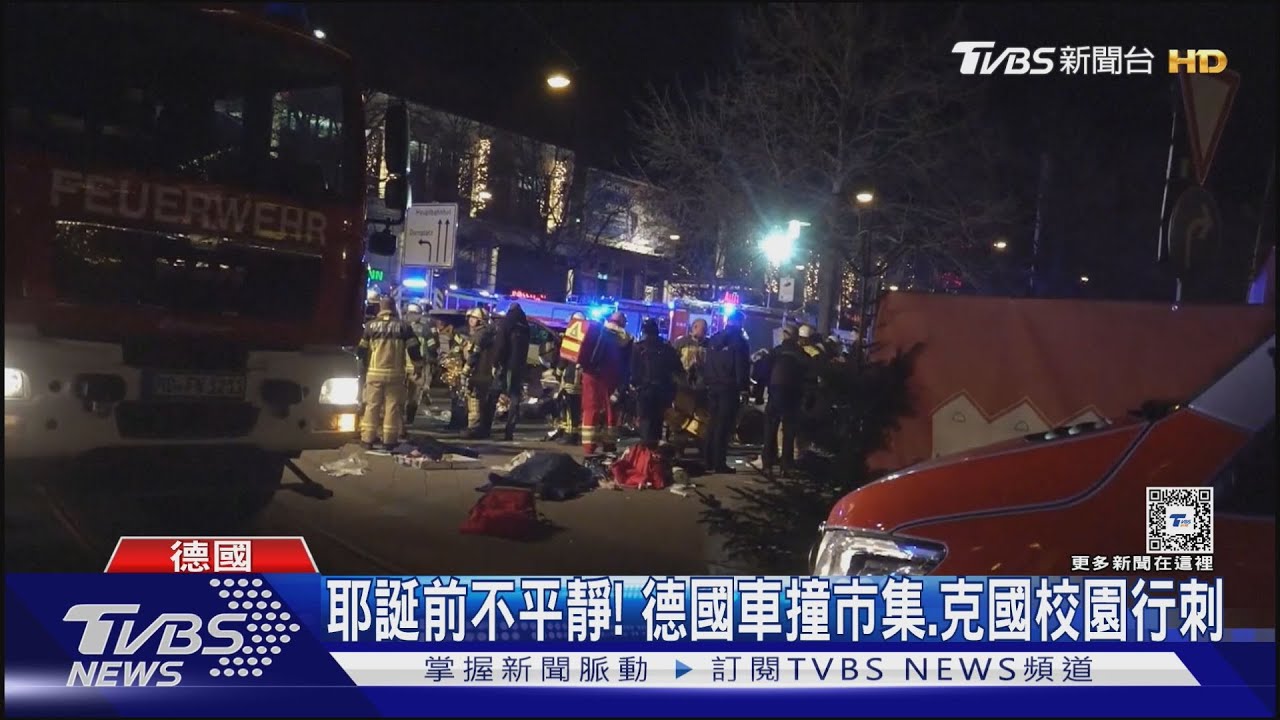 耶誕節前不平安!德國車撞耶誕市集克羅埃西亞校園行刺