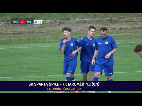 SK Sparta Úpice - FK Jarměř, 20.8.2025