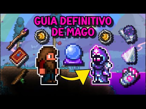 GUIA DE PROGRESSÃO DEFINITIVO DE MAGO NO TERRARIA 1.4.4.9!