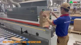 MÁY DÁN CẠNH CAO CẤP PRO-610AH 6+7 Chức Năng Holztek dán Chỉ Cao tốc