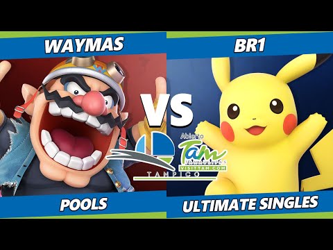 Abierto Tampico - Waymas (Wario) Vs. Br1 (Pikachu, Olimar) SSBU Ultimate Tournament