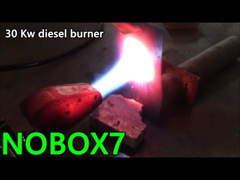 Diesel or Waste Oil Burner for Industrial Process