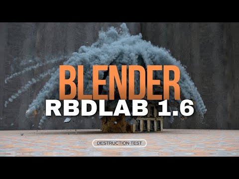 Cinematic Building Collapse in Blender 4.3 | Stunning 3D Simulation