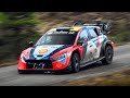 Hyundai I20 N Rally1 2025 Test WRC Rallye Monte Carlo Feat New Hankook Tyres Raw Sounds