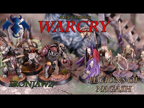 Age of Sigmar: Warcry- Ironjawz vs. Legions of Nagash