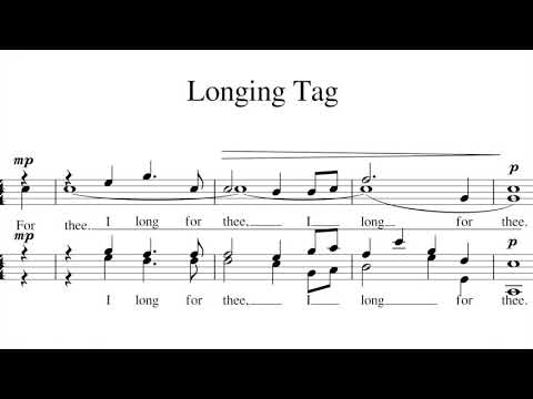 Barbershop, Longing Tag (Arr. Stephan Carlson) - Sunday´s Harmony