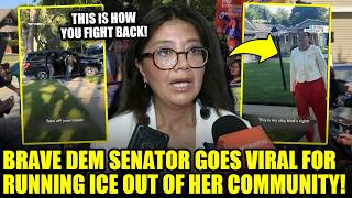 Una valiente senadora demócrata arriesga su vida para advertir a sus vecinos sobre una redada de ...