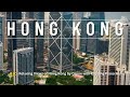 Hong Kong in 4K - Scenic Relaxation Video With Calming Piano Music