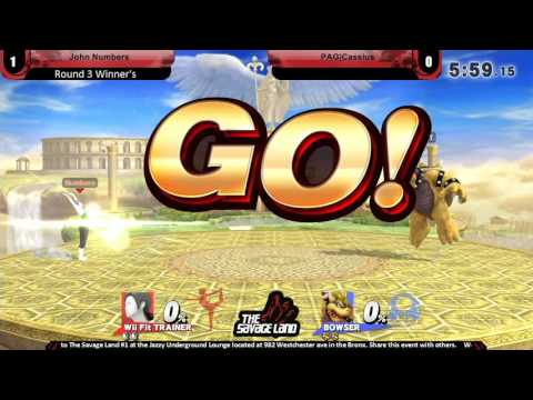 H.O.C Presents - The Savage Land#1/Smash 4 - John Numbers vs Cassius