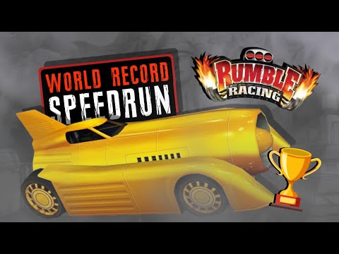 RUMBLE RACING - All Track Any% No Mercy ( 52:06.123ms ) PS2 Emulator 1080p 60FPS