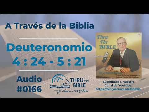 Deuteronomy 4:24-5:21 Dr. J. Vernon McGee #0166 #throughthebible #deuteronomy