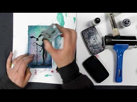 The Owl and the Oracle - A Lavinia Stamps Tutorial