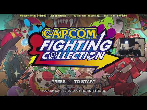 Capcom Fighting Collection ONLINE MP: Aug. 19, 2022 pt1 - Chill Stream Interactions + Some Tryhards!
