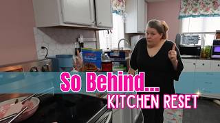 This Mess in the Kitchen Had to GO! Extreme Kitchen  Reset | Cleaning Motivation 😑