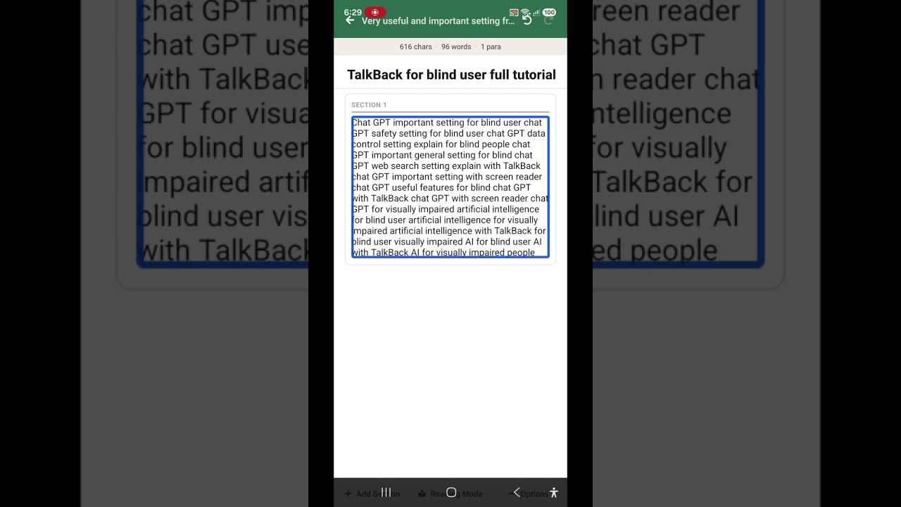 If you are using chat GPT don't skip this important setting for blind AI data safety web checking 