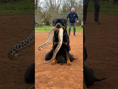 Could This Dog Really Defeat a Giant Snake?