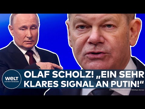 OLAF SCHOLZ: "Sehr klares Signal" an Putin! Der Kanzler hat ein Ziel beim EU-Gipfel in Brüssel!