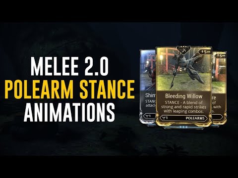 Warframe Polearm Stances