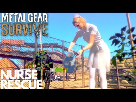 NURSE RESCUE METAL GEAR SURVIVE WALKTHROUGH