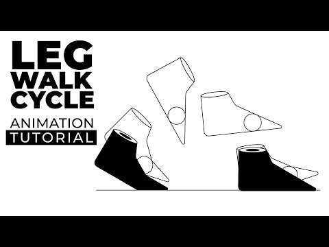 Dog Walking Animation in After Effects Tutorial Dog Walk cycle