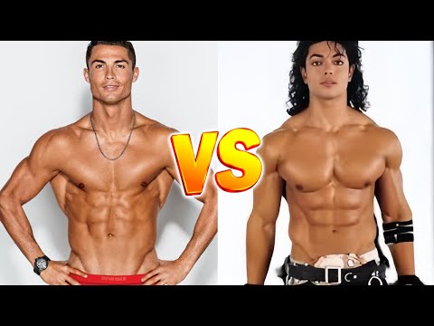 Cristiano Ronaldo VS Michael Jackson Transformation 2025 ⭐ Who Is Better?