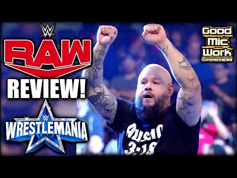WWE Raw March 21, 2022 REVIEW | Road To WrestleMania!