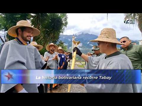 ‎🗡️🏔️ El Paso de Bolívar llega al municipio Santos Marquina