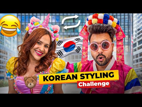 5000 Rs Korean Styling Challenge (Him vs Her)