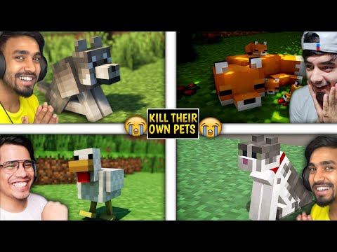 SHOCKING: Indians Kill Pets in Minecraft?! 😱