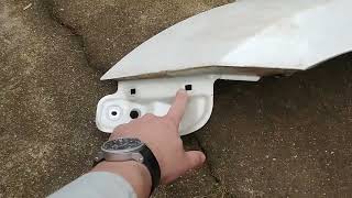 My 2008 Altima has crashed. Replacing the fender. Part 6