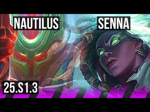 NAUTILUS & Kai'Sa vs SENNA & Ezreal (SUP) | KR Master | 25.S1.3