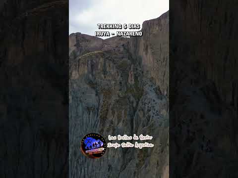 La subida #trekkingiruyanazareno #lashuellasdenestor #senderismo #turismo  IRUYA SALTA ARGENTINA