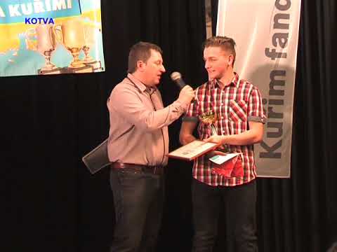 Vyhlášení sportovce Kuřimi 2017. Junior roku.