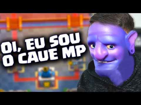 IMITANDO NO CLASH ROYALE  (OI EU SOU O CAUE MP)