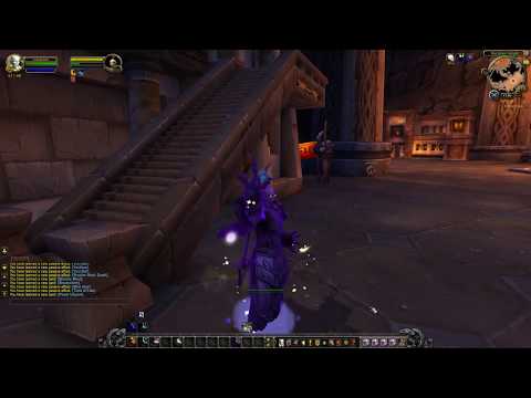 WOW Animations - Allied Races - Lightforged Draenei Shadow Priest (male)